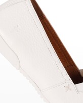 Thumbnail for your product : Frye Melanie Leather Slip-On Sneakers