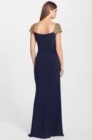 Thumbnail for your product : JS Boutique Embellished Jersey Gown