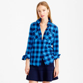 Thumbnail for your product : J.Crew Tall flannel shirt in brilliant sea check