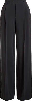 RED Valentino Wide-Leg Crepe Pants