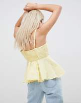 Thumbnail for your product : Vero Moda Petite Western Gingham Cami Top
