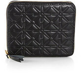 Thumbnail for your product : Comme des Garcons Starburst Stamped French Zip-Around Wallet