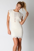 Thumbnail for your product : Nightcap Clothing Caletto Dress in Ivory