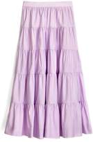 Thumbnail for your product : J.Crew French Creek Tired Cotton Poplin Midi
