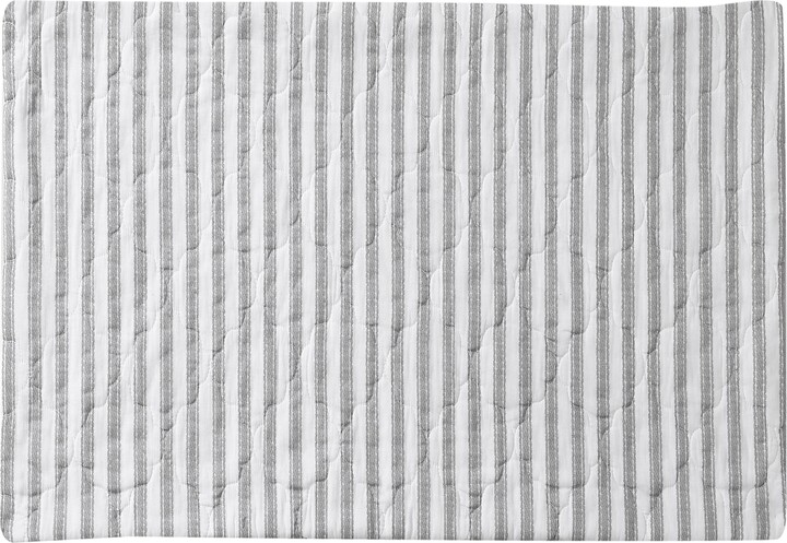 STONE COTTAGE Willow Way Ticking Stripe Quilt & Sham Set