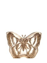 Thumbnail for your product : Valentino Jewel Plexiglass Butterfly Clutch