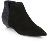 Thumbnail for your product : Sigerson Morrison Gabrielle Suede & Leather Ankle Boots