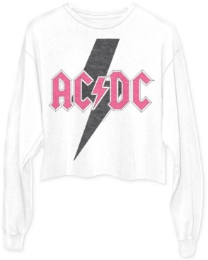 Junk Food Clothing Cotton Ac/Dc Crop Top - ShopStyle