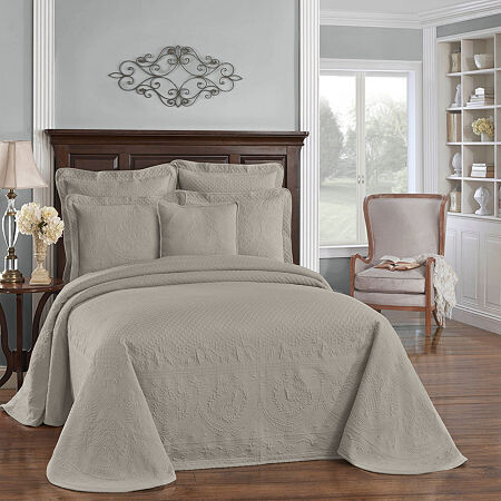 Historic Charleston Collection King Charles MatelassÃ© Bedspread