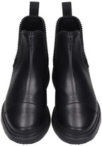 Thumbnail for your product : Giuseppe Zanotti Basil High Heels Ankle Boots In Black Leather