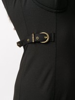 Thumbnail for your product : Versace Jeans Couture Buckled Midi Dress