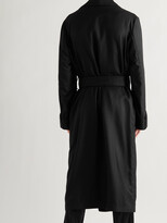 Thumbnail for your product : Tom Ford Tasselled Piped Cashmere-Twill Robe - Men - Black - S