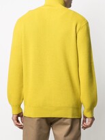 Thumbnail for your product : Closed Zip-Up Intarsia-Knit Jumper