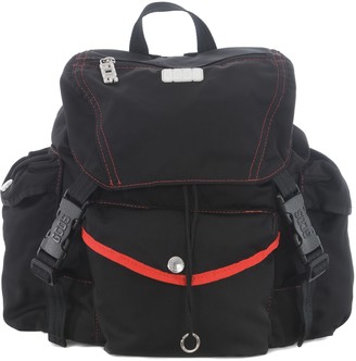 GCDS Zaino In Tessuto Tecnico Nero - ShopStyle Backpacks