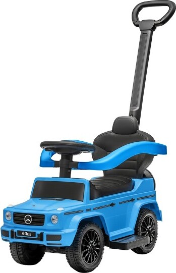 Best Ride on Cars BestRideOnCarsKidsOutdoorStrollerMercedesG-Wagon3in1PushCar,Blue
