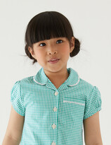 Thumbnail for your product : Marks and Spencer 2pk Girls' Cotton Gingham School Dresses (2-14 Yrs)