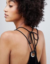 Thumbnail for your product : Dr. Denim strappy singlet with eyelet detail