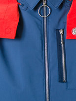 Thumbnail for your product : Oamc colourblock hooded jacket