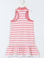Thumbnail for your product : Ralph Lauren Kids striped ruffled dress