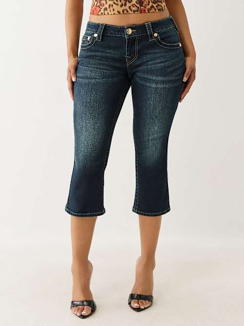 True Religion Low Rise Capri