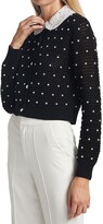 Thumbnail for your product : Alice + Olivia Collins Embellished Cardigan