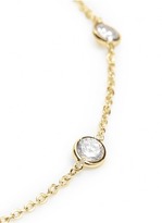 Thumbnail for your product : Nobrand Cubic zirconia stationed long necklace