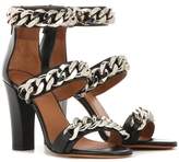Givenchy Embellished leather sandals 