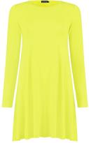 Thumbnail for your product : boohoo April Long Sleeve Swing Dress