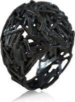Thumbnail for your product : Karolina Bik Jewellery Women's Big Nest Ring Black