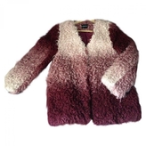 Thumbnail for your product : MinkPink Burgundy Synthetic Coat