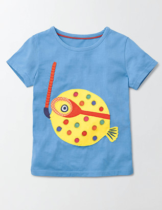 Boden Aquatic Appliqué T-Shirt
