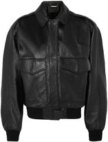 Thumbnail for your product : Givenchy Leather Bomber Jacket