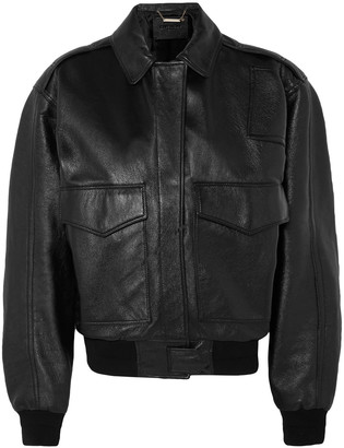 Givenchy Leather Bomber Jacket