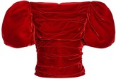 Thumbnail for your product : KHAITE Kai velvet top