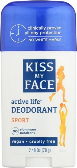 Kiss My Face KissMyFaceSportActiveLifeAluminumFreeDeodorant-2.48oz