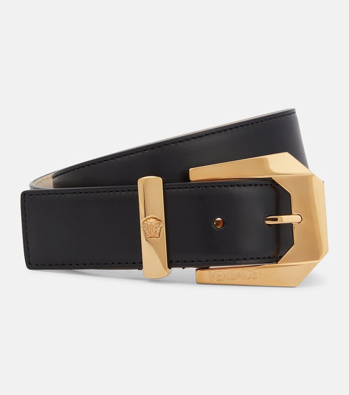 Medusa Heritage leather belt
