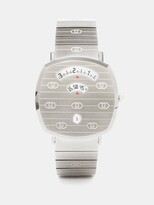 Thumbnail for your product : Gucci Grip Logo-engraved Stainless-steel Watch