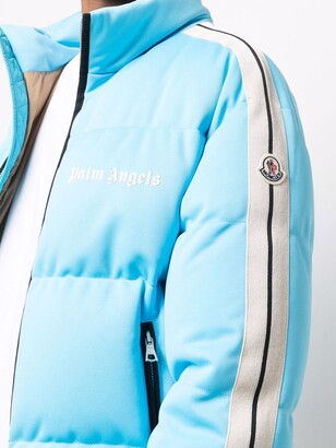 MONCLER GENIUS X 8 MONCLER PALM ANGELS Rodman Down Jacket Blue