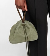 Thumbnail for your product : Loro Piana Ashore Small suede clutch