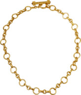 Thumbnail for your product : Elizabeth Locke Siena Gold 19k Link Necklace, 17"L