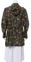 Thumbnail for your product : Faith Connexion Silk Camouflage Print Jacket
