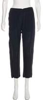Thumbnail for your product : Theory Silk Mid-Rise Pants