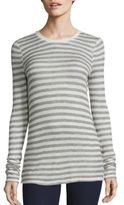 Thumbnail for your product : ATM Anthony Thomas Melillo Striped Crewneck Jersey Tee