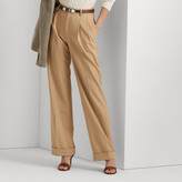 Thumbnail for your product : Lauren Ralph Lauren Ralph Lauren Pleated Wool-Blend Twill Pant