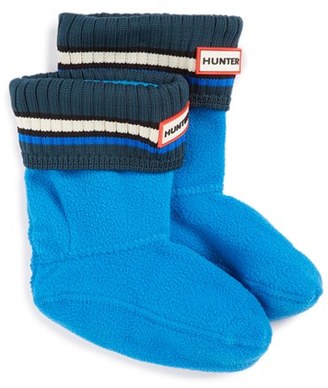 Hunter Toddler Buoy Stripe Cuff Welly Socks