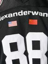 Thumbnail for your product : Alexander Wang cropped american football jersey