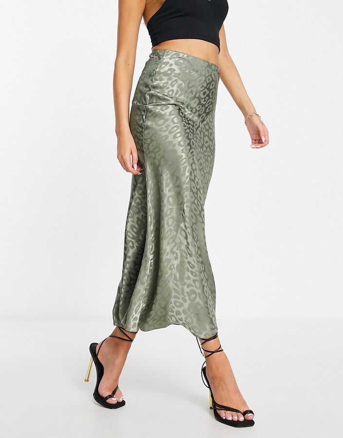 Asos Design Sequin Midi Skirt Topshop Asos Design Topshop Snake