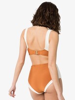 Thumbnail for your product : ODYSSEE Two-Tone Bikini Top