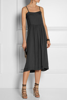 Thumbnail for your product : Etoile Isabel Marant Zaffer matte-satin midi dress