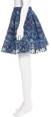 Maje Lace A-Line Skirt